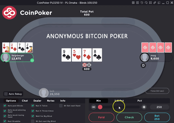 Coin poker site