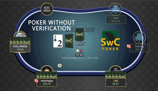 SWC Pokerseite - Bitcoin poker ohne Verifizierung