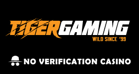 Tiger Gaming no verification casino