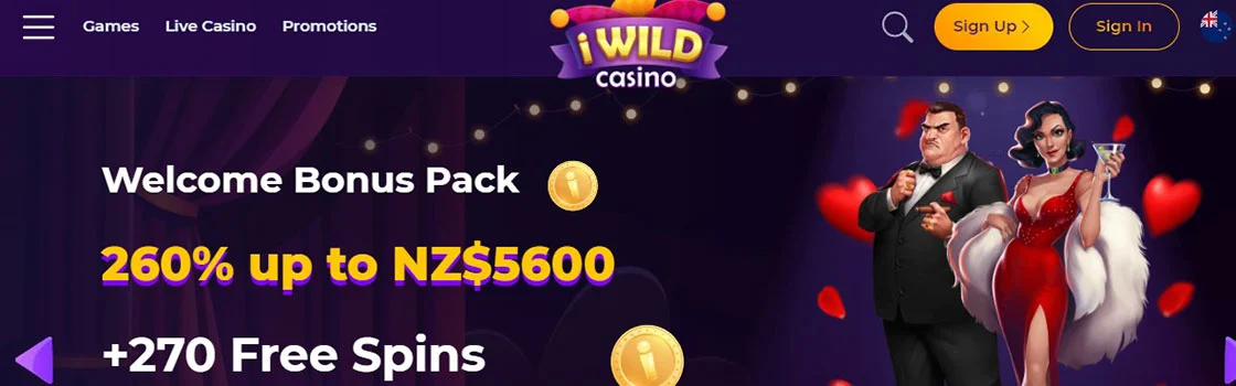 iWild NZ no verification casino